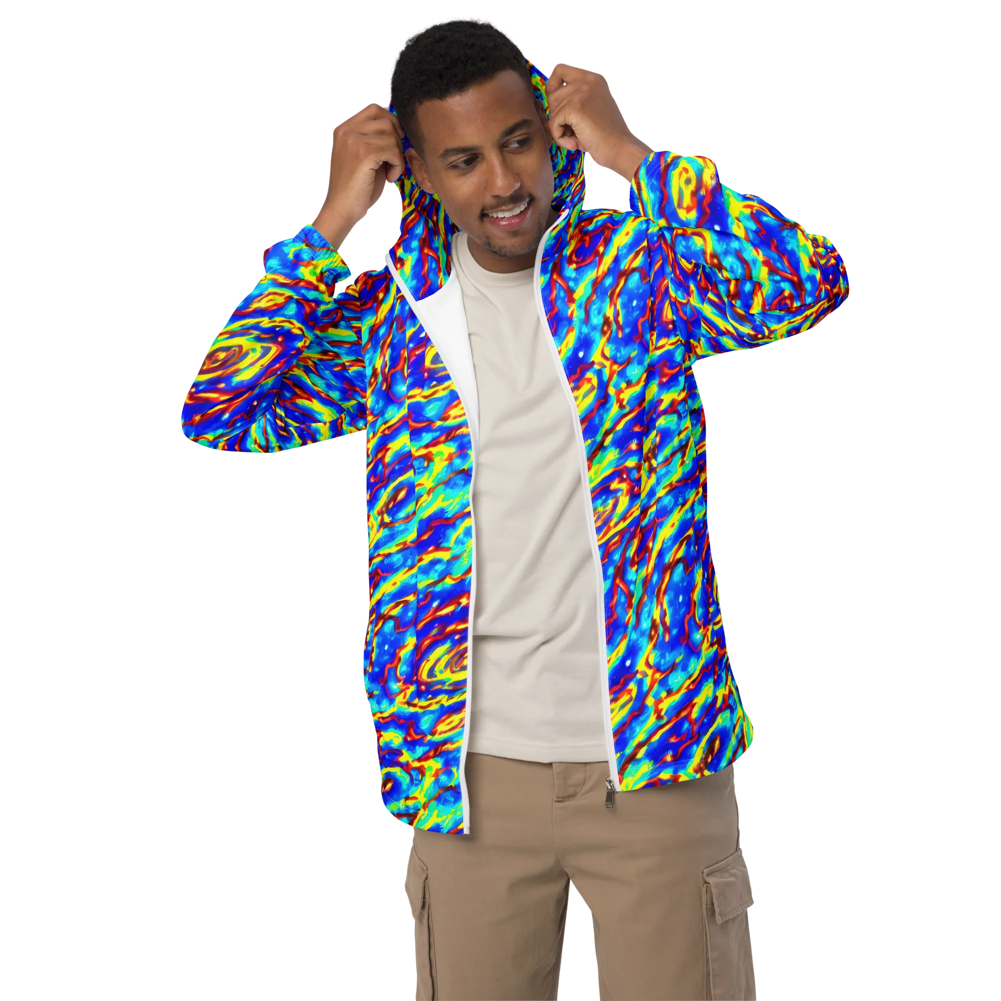 Emberstream on Men's Windbreaker — Front