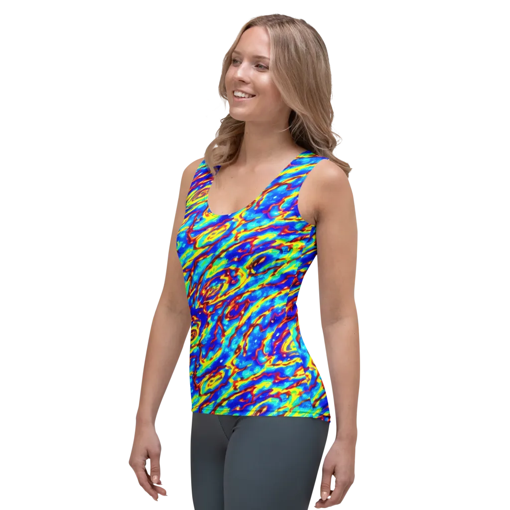 Emberstream on Women's Tank Top — Left Front