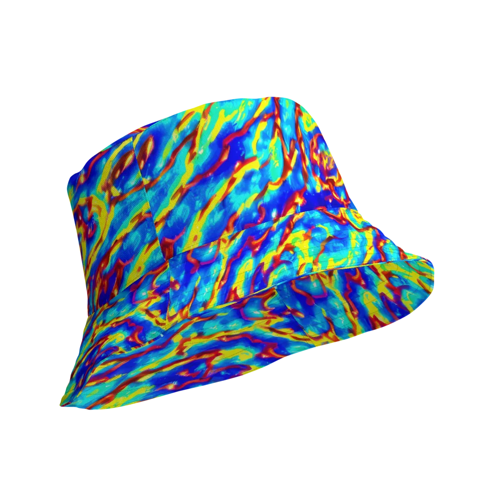 Emberstream on Reversible Bucket Hat — Product details Outside