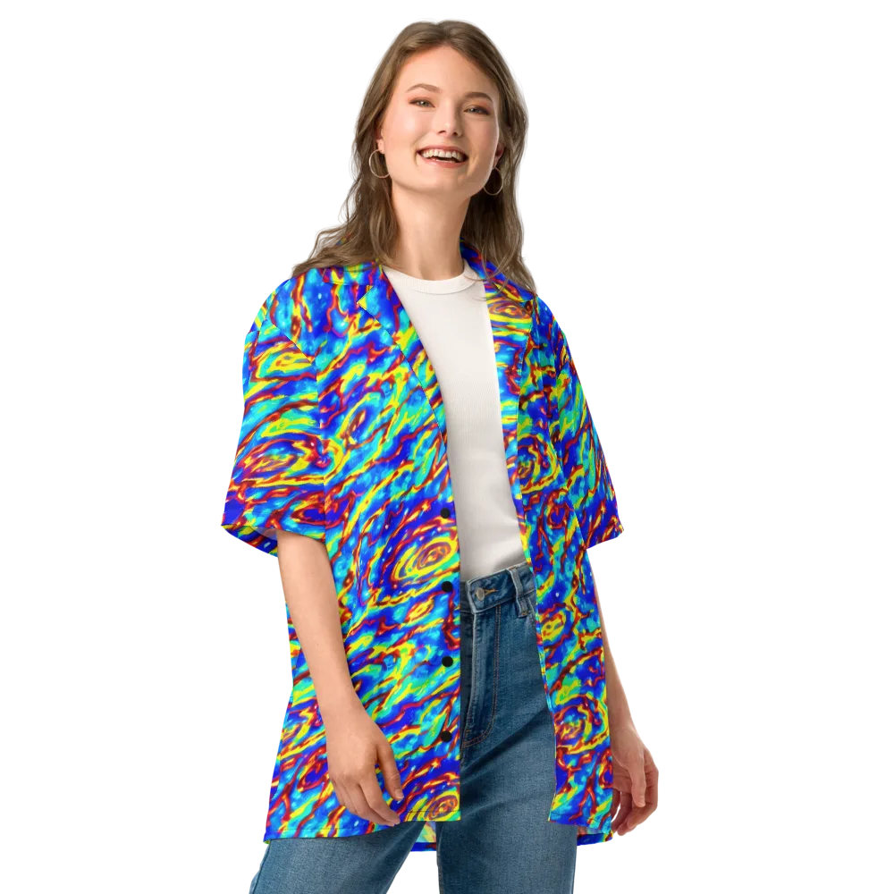 Emberstream on Button Shirt — Front