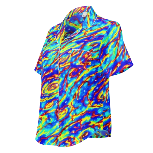 Emberstream on a Women's Short Sleeve Pajama Top