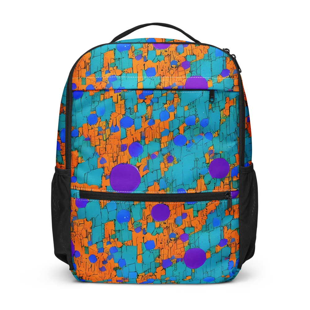 Intergalactic Rhythms on Utility Backpack — Front