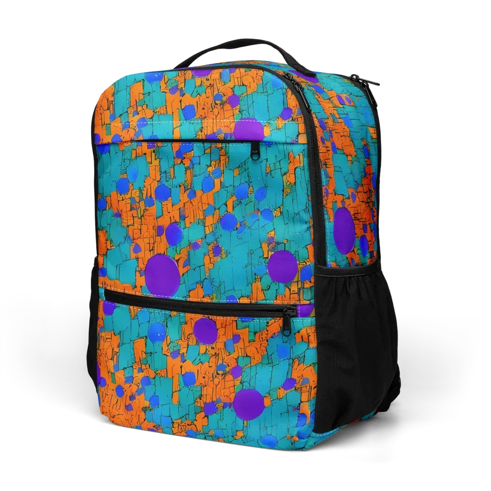 Intergalactic Rhythms on Utility Backpack — Left Front