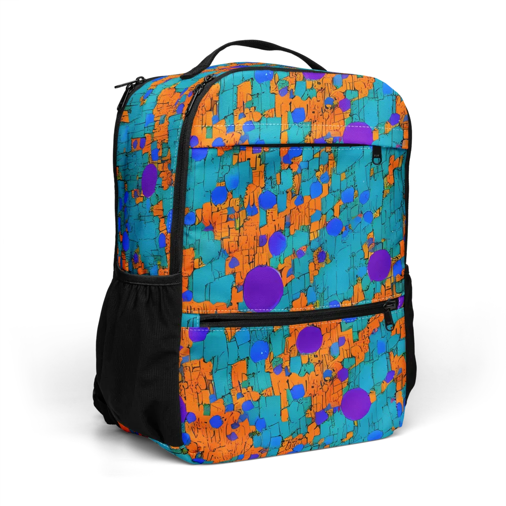 Intergalactic Rhythms on Utility Backpack — Right Front