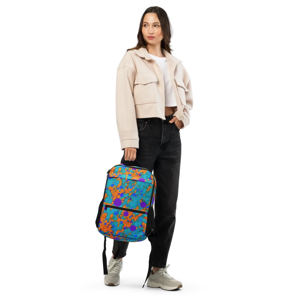 Intergalactic Rhythms on Utility Backpack — Front