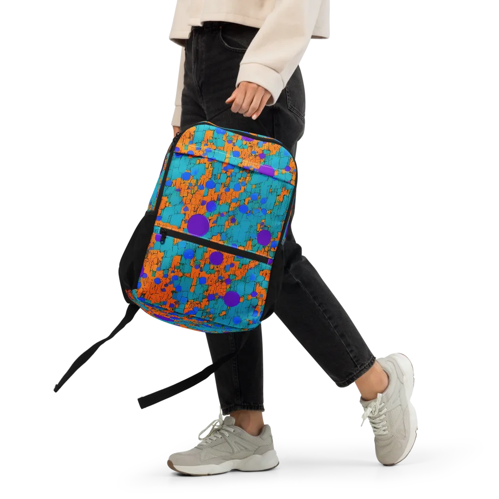 Intergalactic Rhythms on Utility Backpack — Front