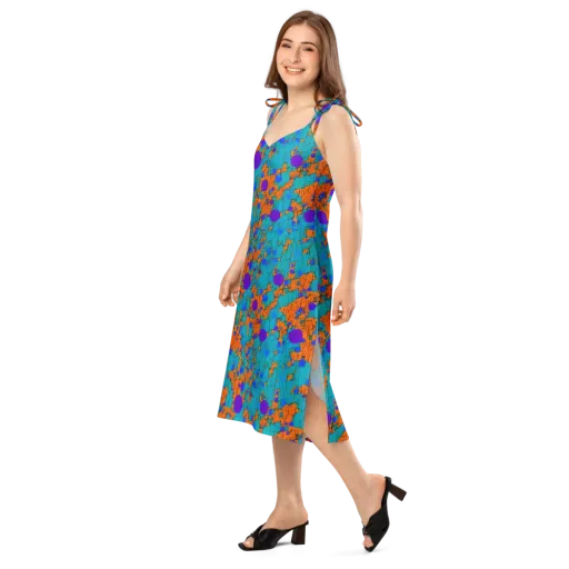 Intergalactic Rhythms on a Slip Dress