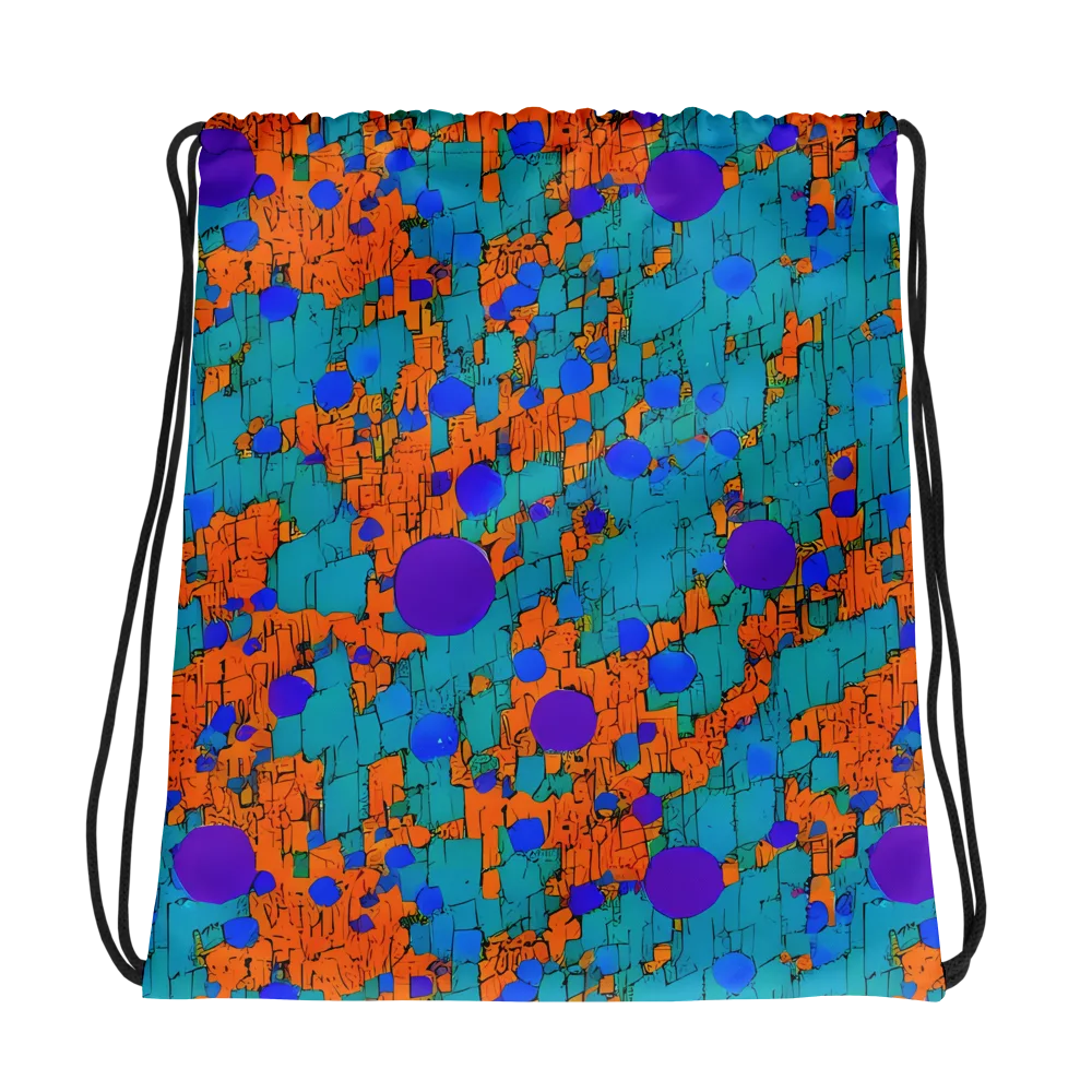 Intergalactic Rhythms on Drawstring Bag — Photo