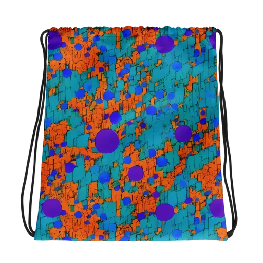 Intergalactic Rhythms on a Drawstring Bag