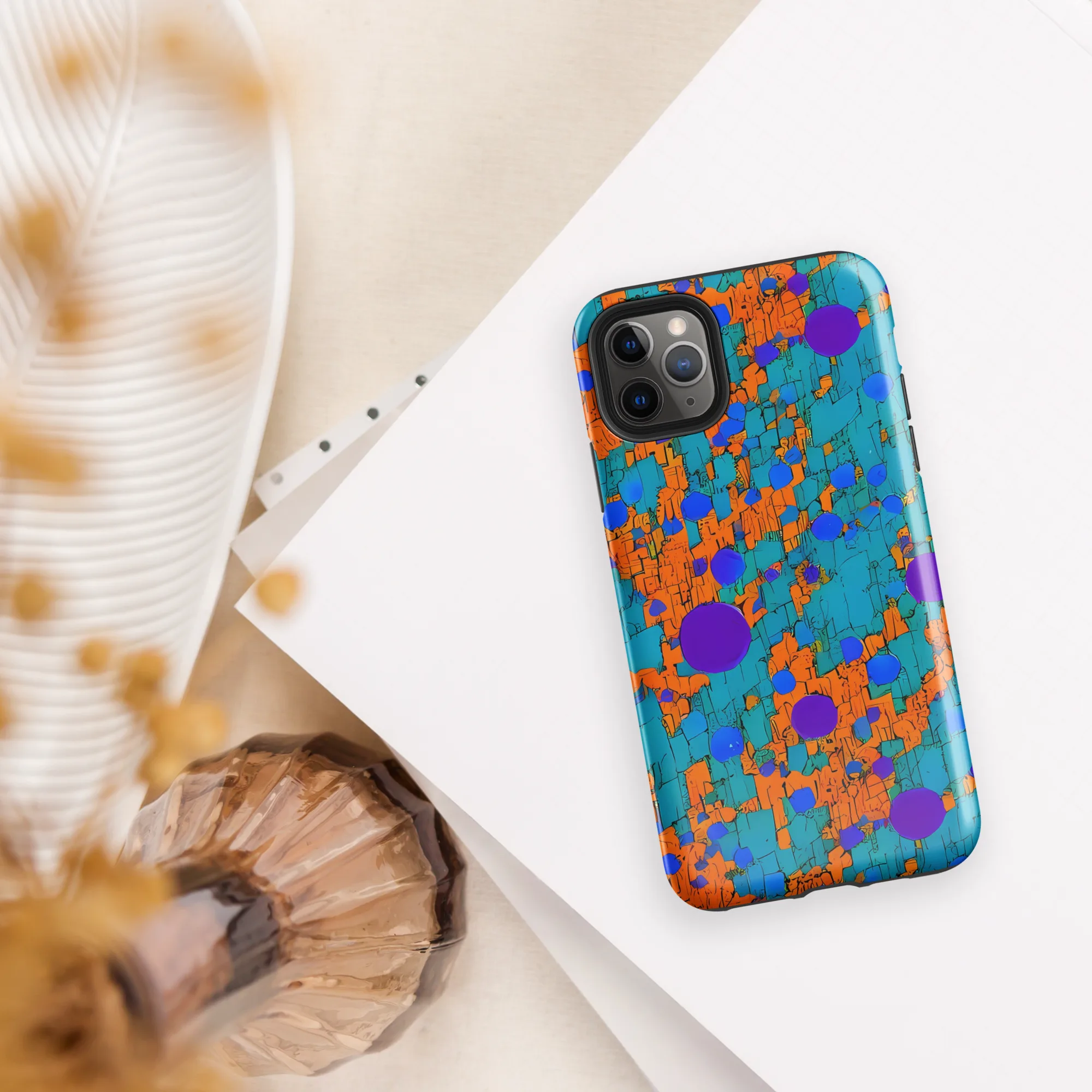 Intergalactic Rhythms on Tough Case for iPhone® — Front