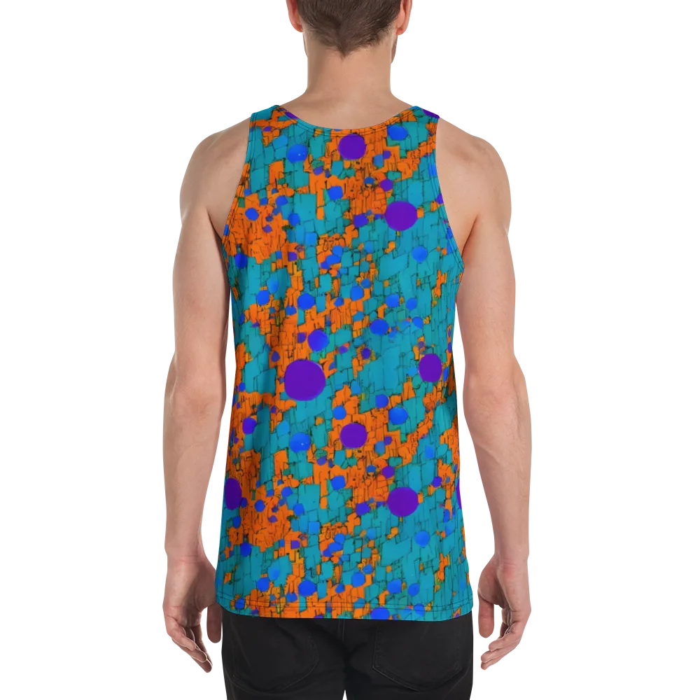 Intergalactic Rhythms on Men's Tank Top — Back