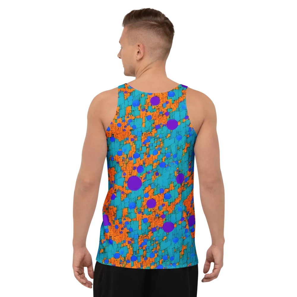 Intergalactic Rhythms on Men's Tank Top — Back