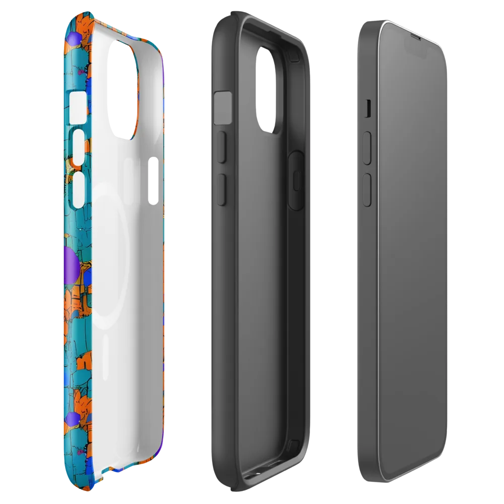 Intergalactic Rhythms on MagSafe Tough Case for iPhone® — Front
