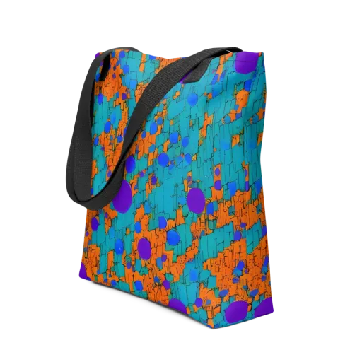 Intergalactic Rhythms on a Tote Bag