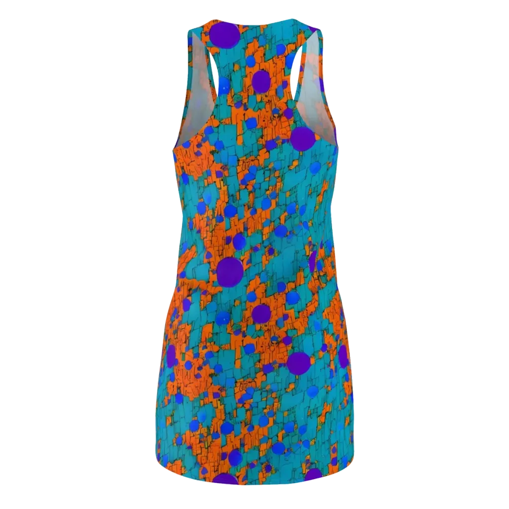 Intergalactic Rhythms on Racerback Dress — Back