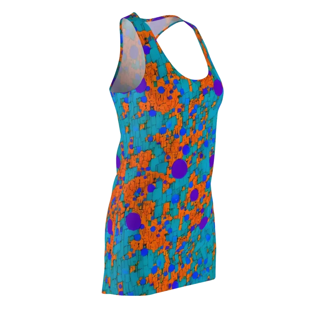 Intergalactic Rhythms on Racerback Dress — Front Side