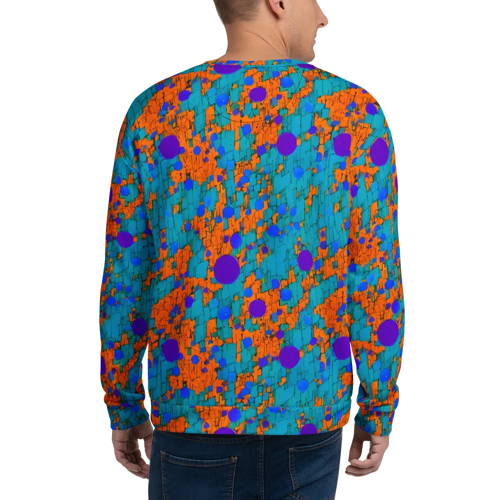 Intergalactic Rhythms on Sweatshirt — Back