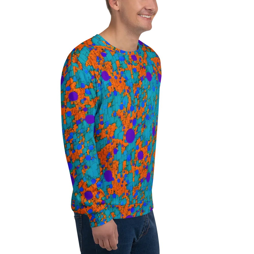 Intergalactic Rhythms on Sweatshirt — Right Front