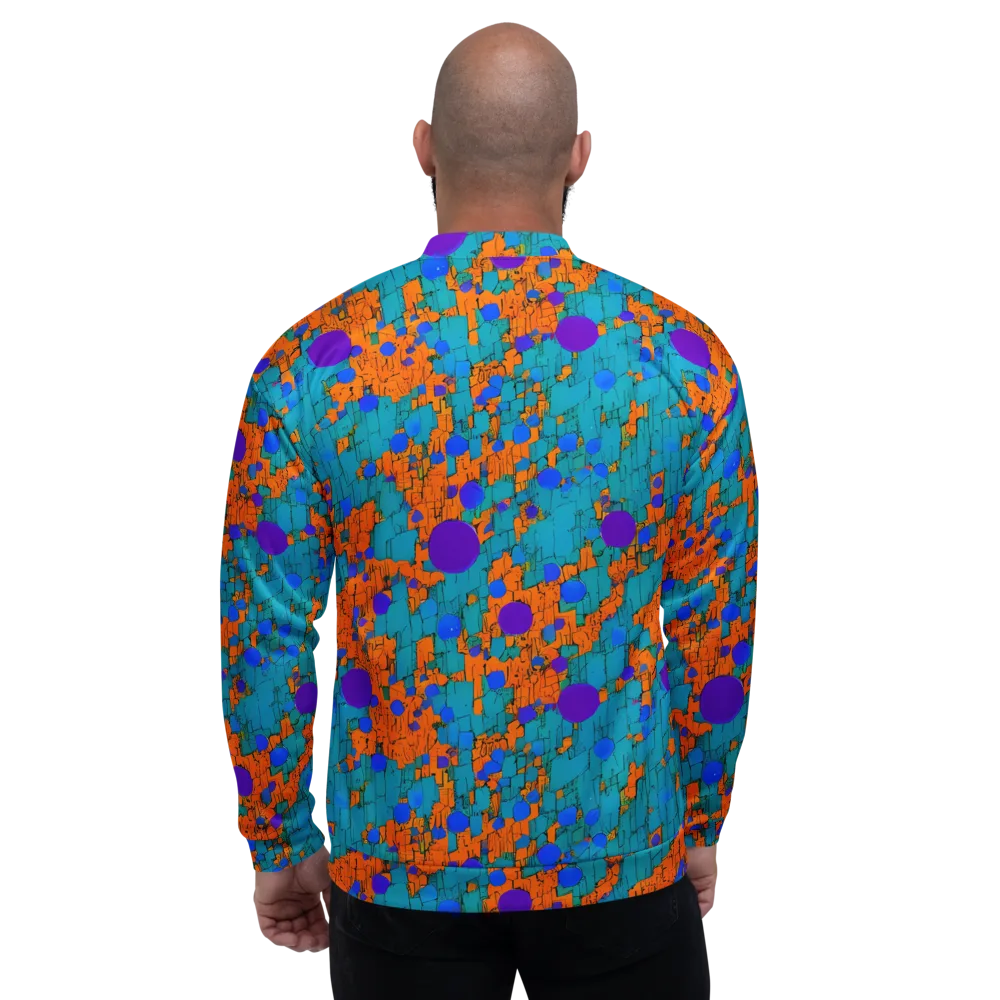Intergalactic Rhythms on Bomber Jacket — Back