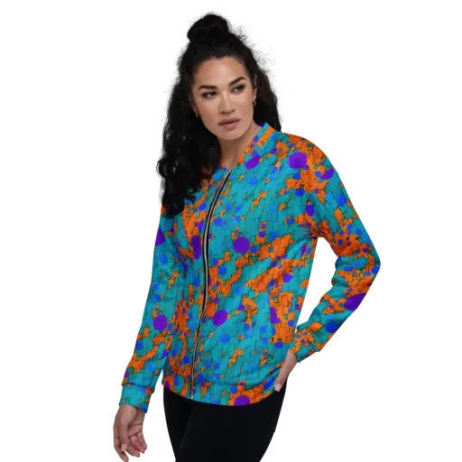 Intergalactic Rhythms on a Bomber Jacket