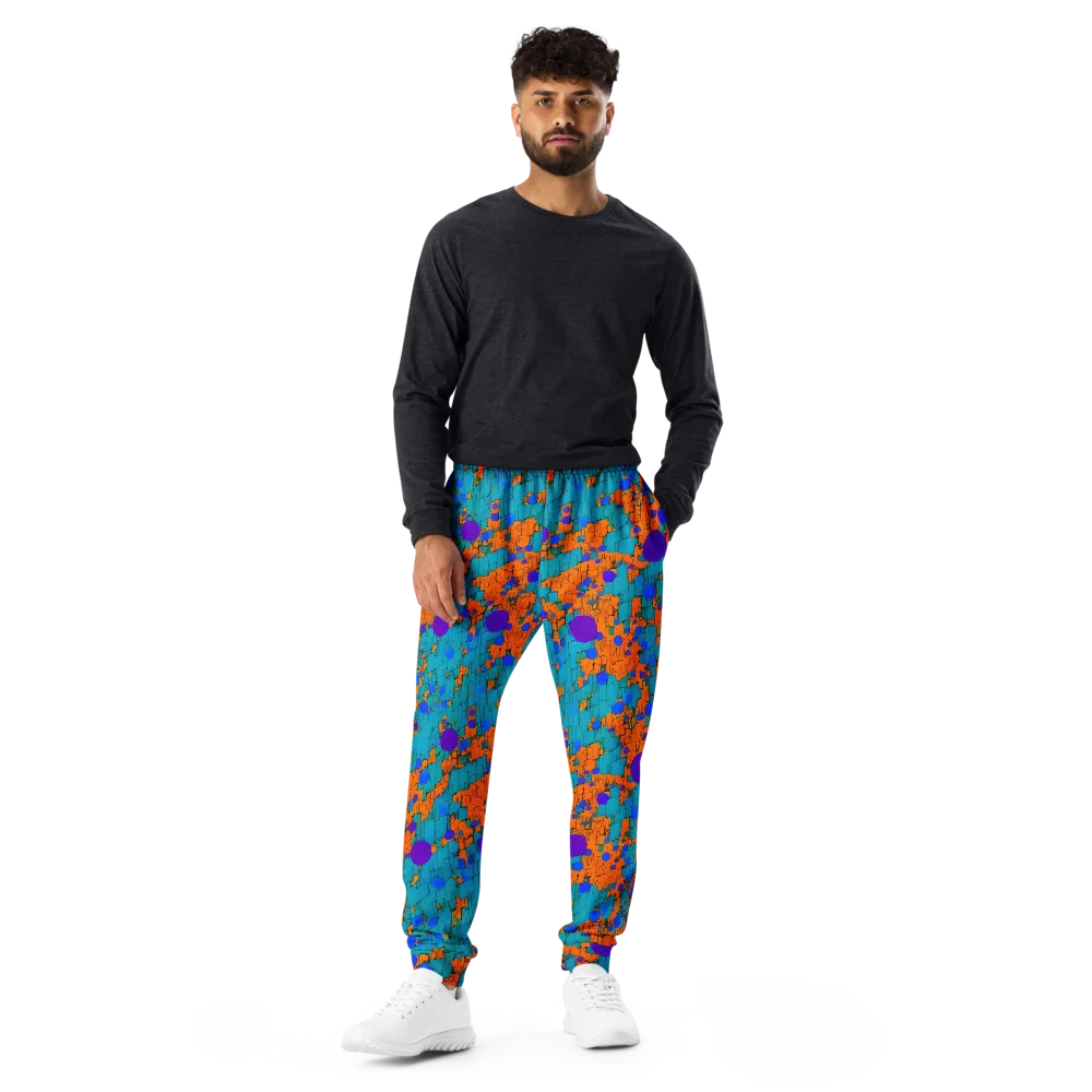Intergalactic Rhythms on Men's Joggers — Front