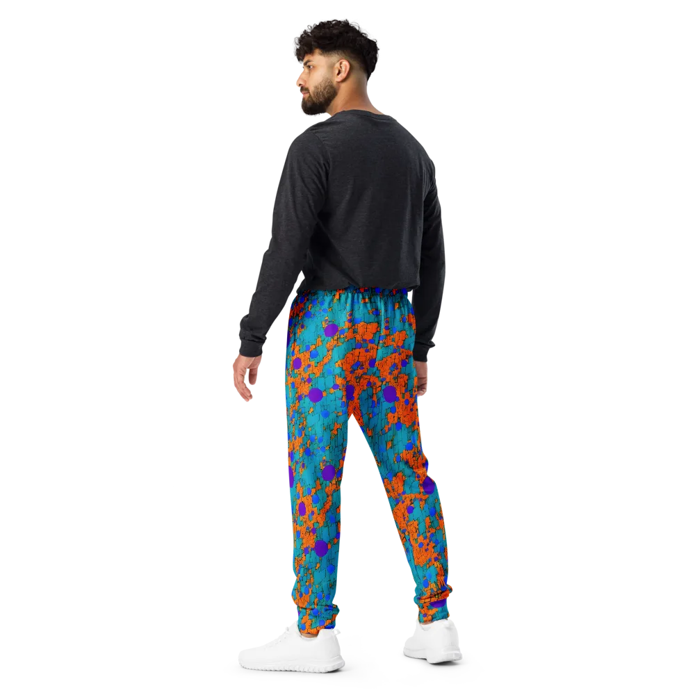 Intergalactic Rhythms on Men's Joggers — Back