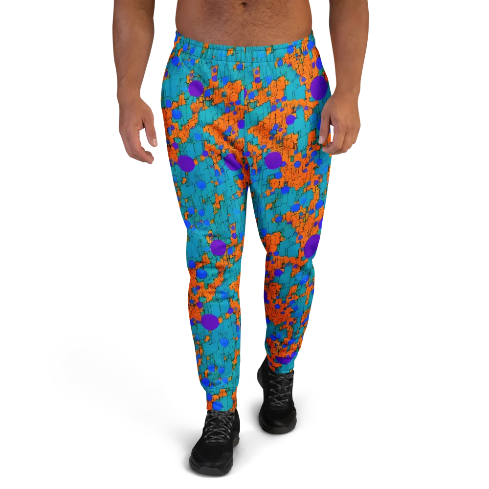 Intergalactic Rhythms on Men's Joggers — Front