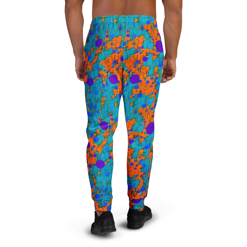 Intergalactic Rhythms on Men's Joggers — Back