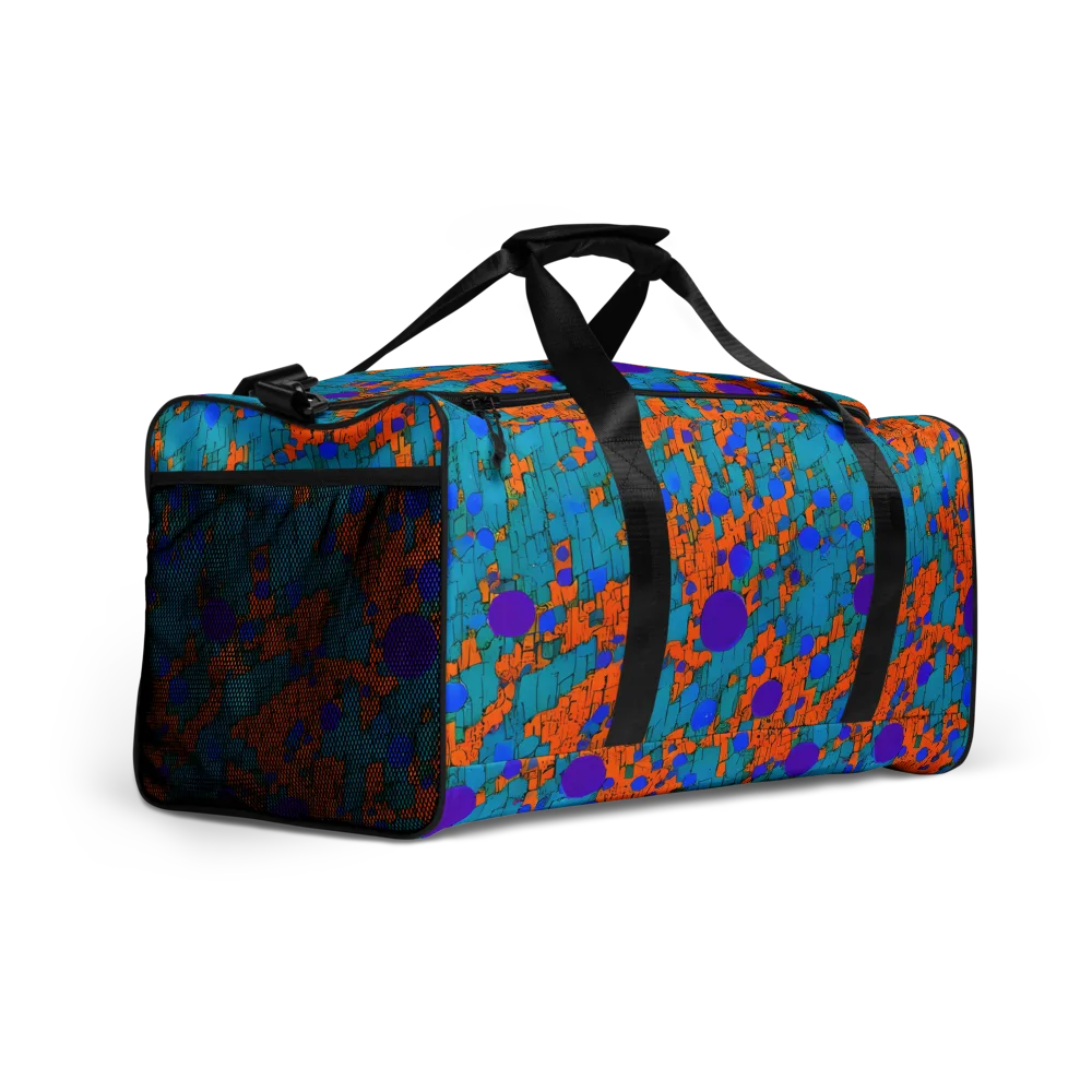 Intergalactic Rhythms on Duffle Bag — Right Front