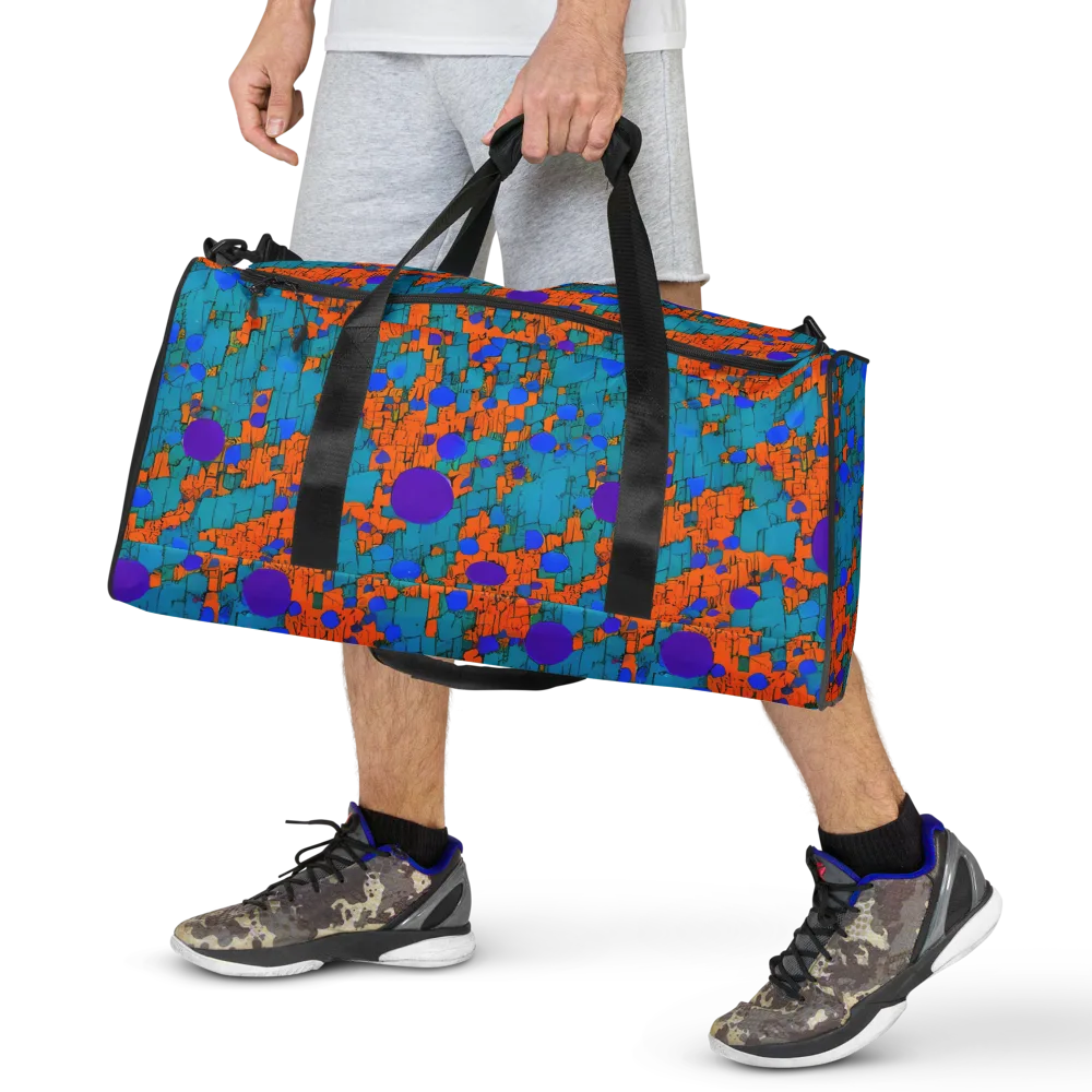 Intergalactic Rhythms on Duffle Bag — Front