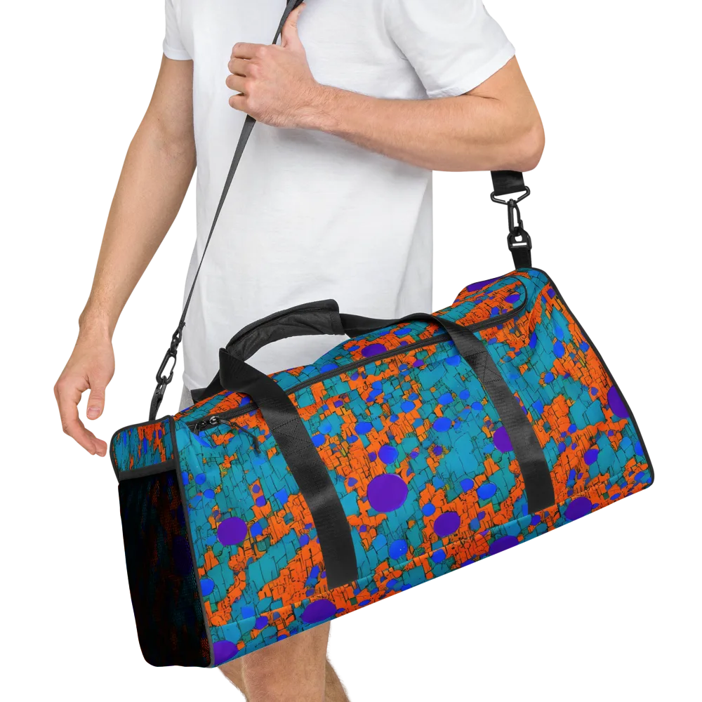 Intergalactic Rhythms on Duffle Bag — Right Front