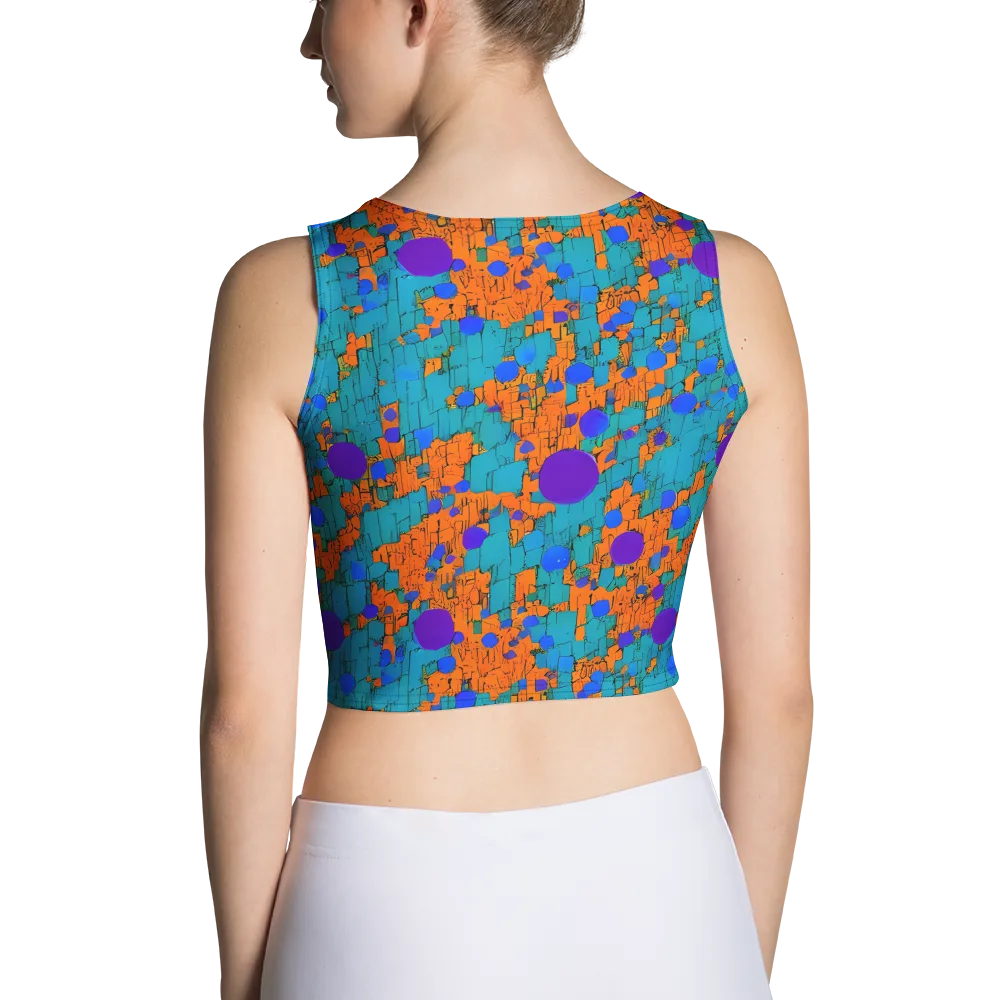 Intergalactic Rhythms on Crop Top — Back