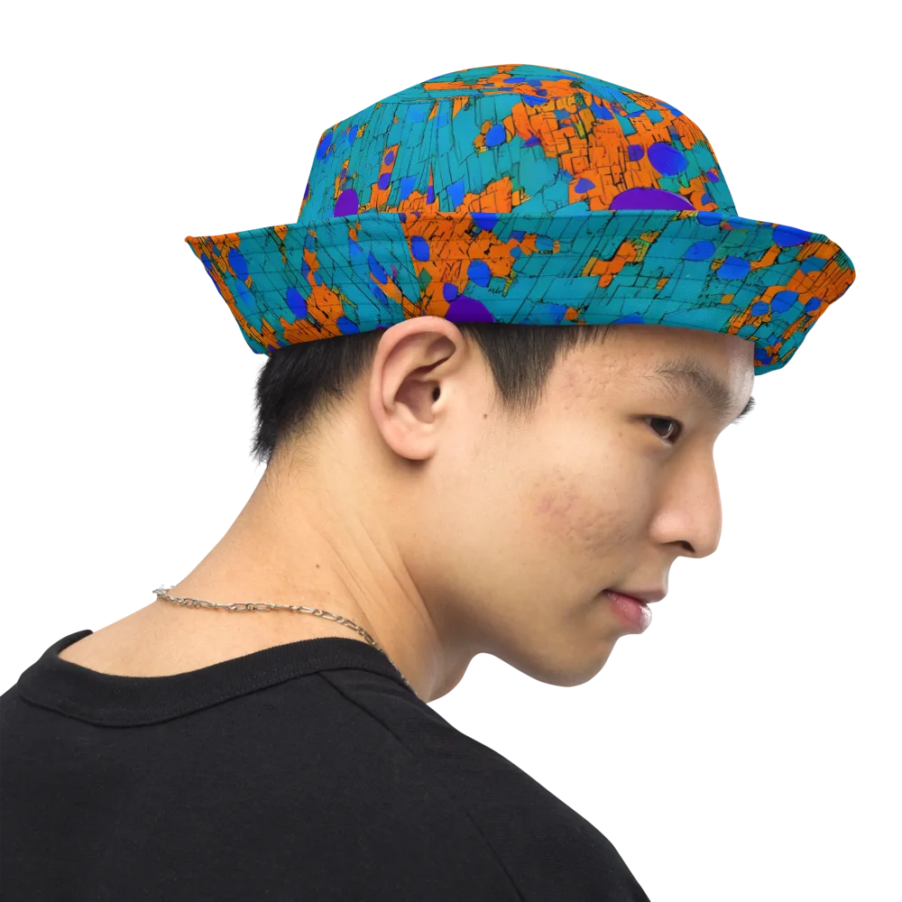 Intergalactic Rhythms on Reversible Bucket Hat — Right Outside