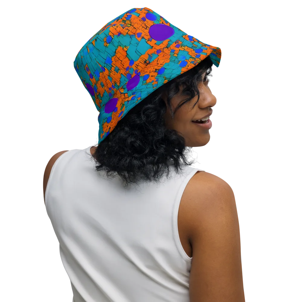 Intergalactic Rhythms on Reversible Bucket Hat — Right Outside