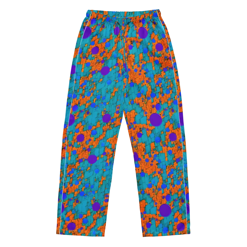 Intergalactic Rhythms on Women's Pajama Pants — Front