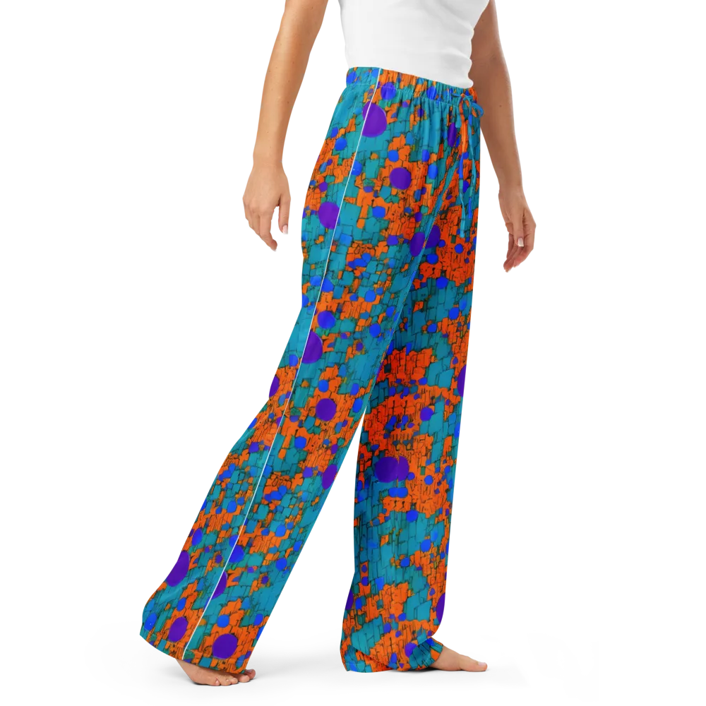 Intergalactic Rhythms on Women's Pajama Pants — Right Front