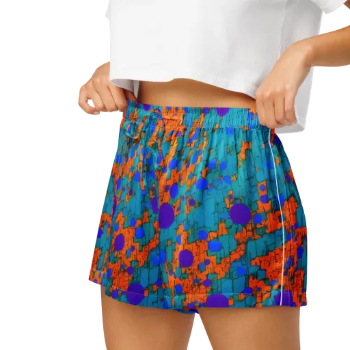 Intergalactic Rhythms on a Women's Pajama Shorts