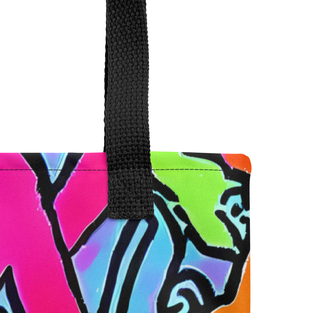 Electric Mosaic on Tote Bag — Product details