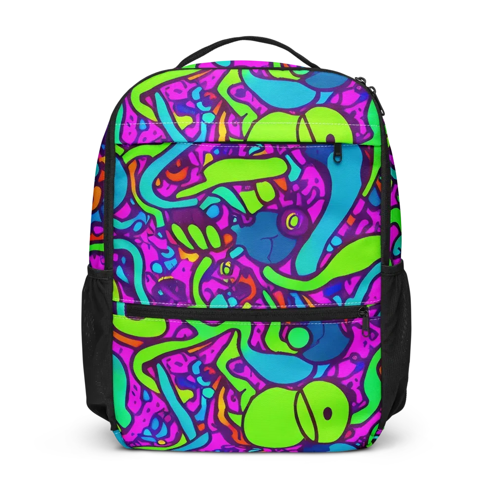 Funky Vortex on Utility Backpack — Front