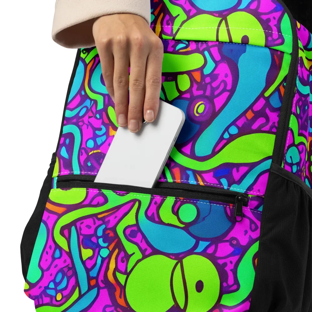 Funky Vortex on Utility Backpack — Product details