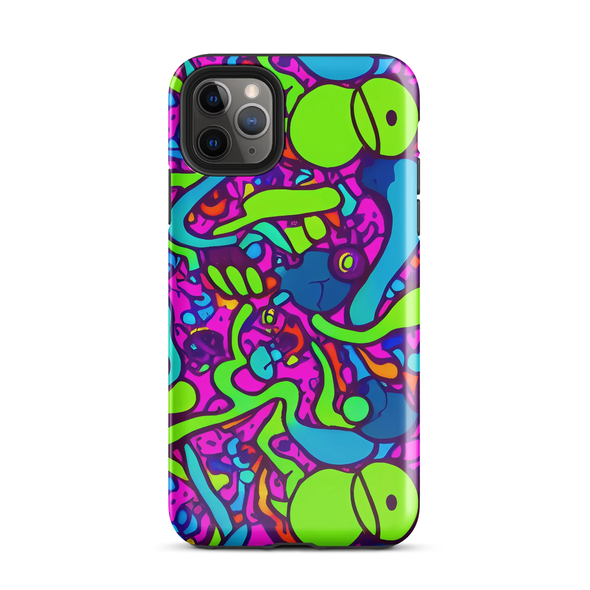 Funky Vortex on Tough Case for iPhone® — Front