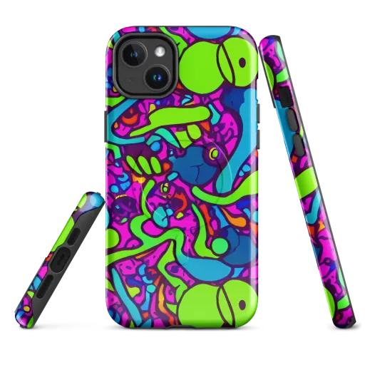 Funky Vortex on a MagSafe Tough Case for iPhone®