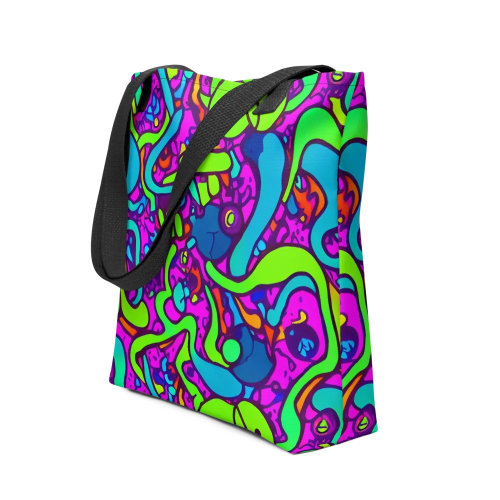 Funky Vortex on Tote Bag — Front