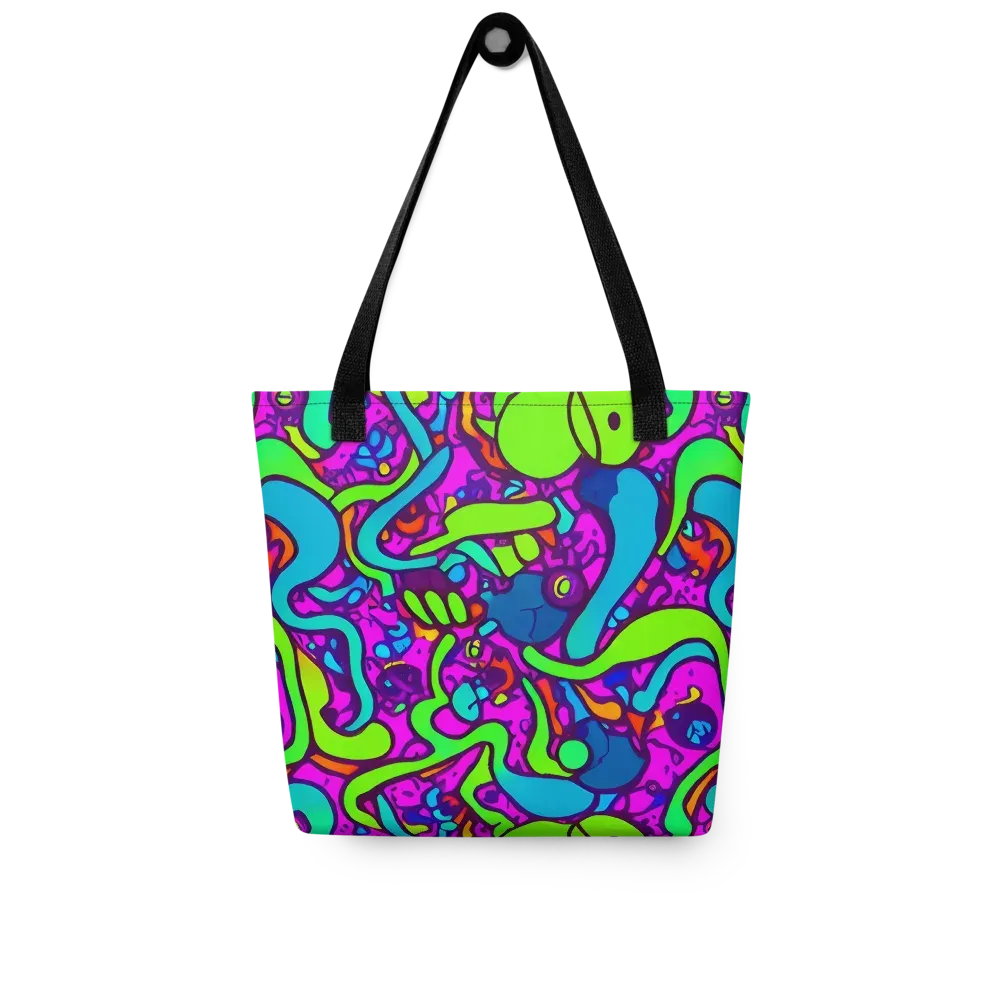 Funky Vortex on Tote Bag — Front