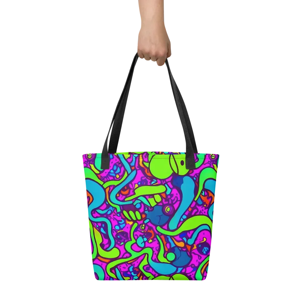Funky Vortex on Tote Bag — Front