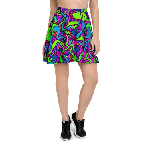 Funky Vortex on a Skater Skirt