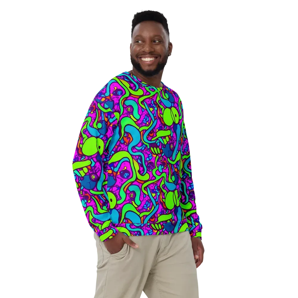 Funky Vortex on Sweatshirt — Front
