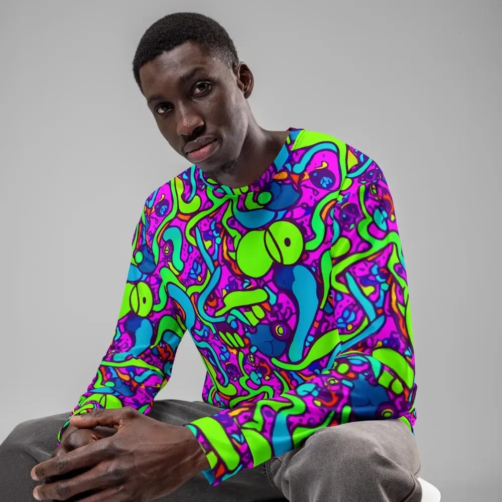 Funky Vortex on Sweatshirt — Front