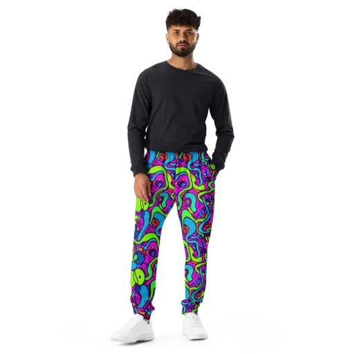 Funky Vortex on a Men's Joggers