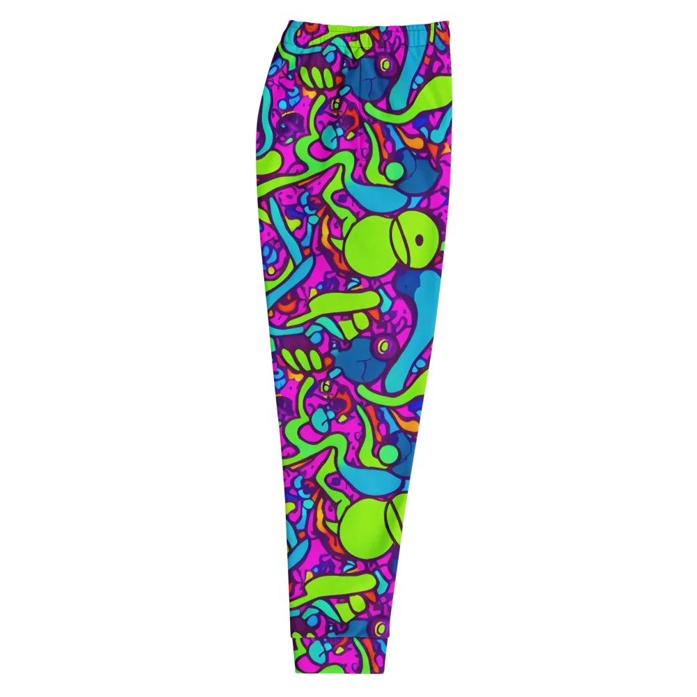 Funky Vortex on Men's Joggers — Right